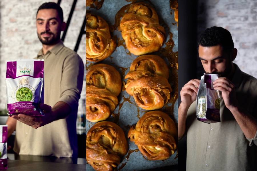 Swedish Cardamom Buns by Chef Ammar Albarakati