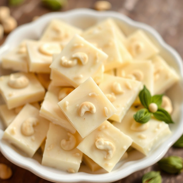 Cardamom Kaju Katli Diwali Special